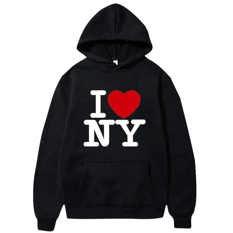 I Love New York Pritned Hoodie - огляд і ціна Street Fashion New York