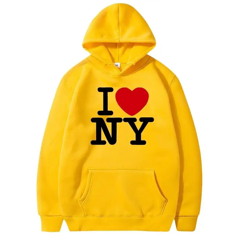 I Love New York Pritned Hoodie - огляд і ціна Street Fashion New York