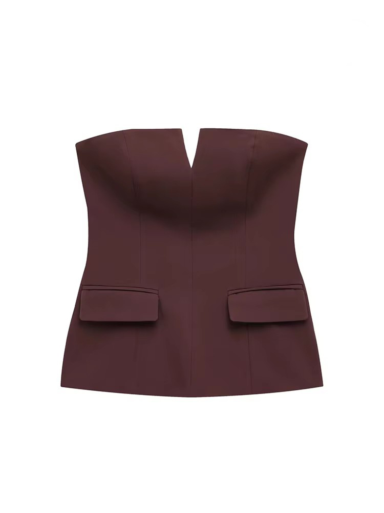 TFMLN Womens Strapless Crop 20 - огляд і ціна Street Fashion Youtube