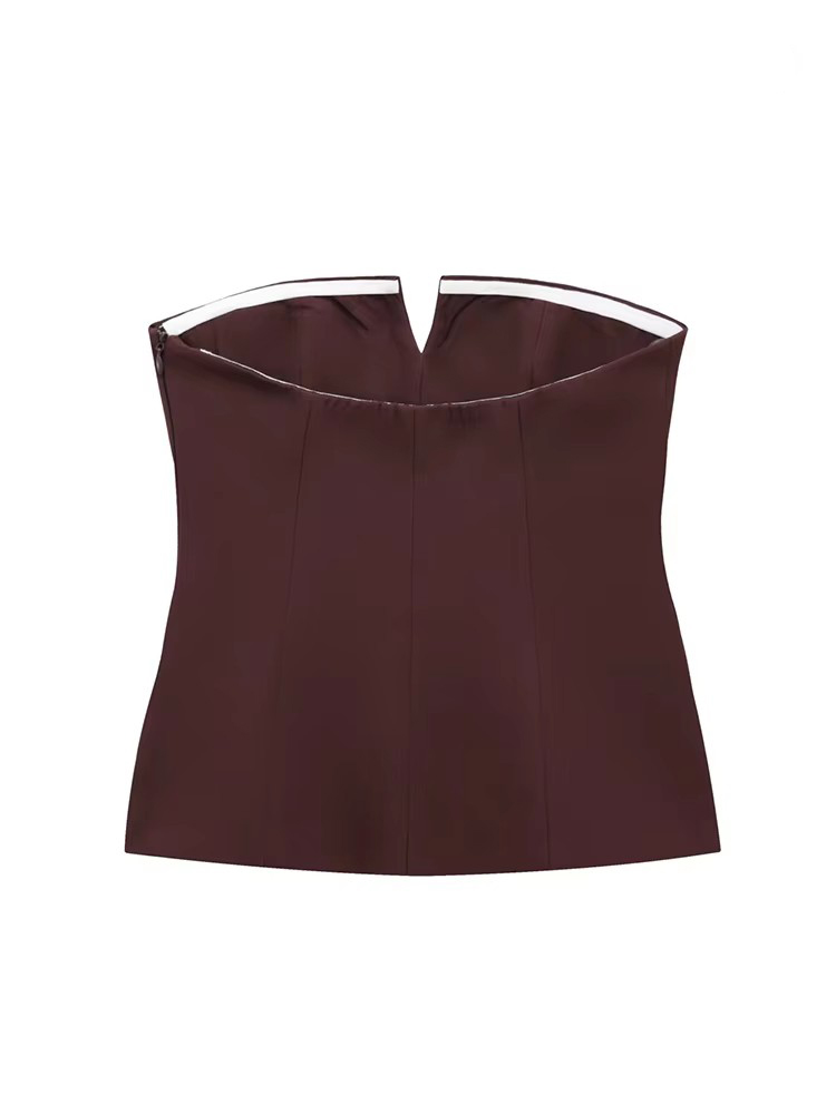 TFMLN Womens Strapless Crop 20 - огляд і ціна Street Fashion Youtube