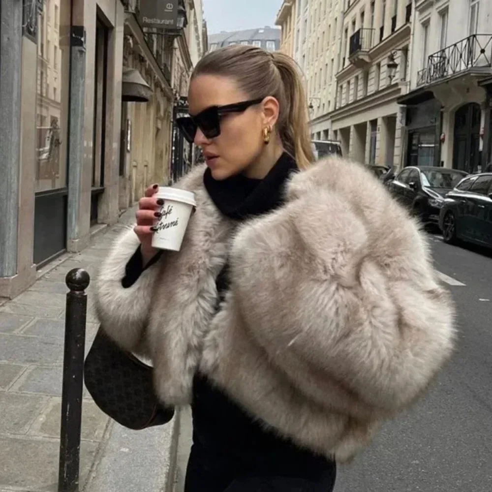 OFTBUY Faux Fur Jacket Women S - огляд і ціна Street Fashion Week