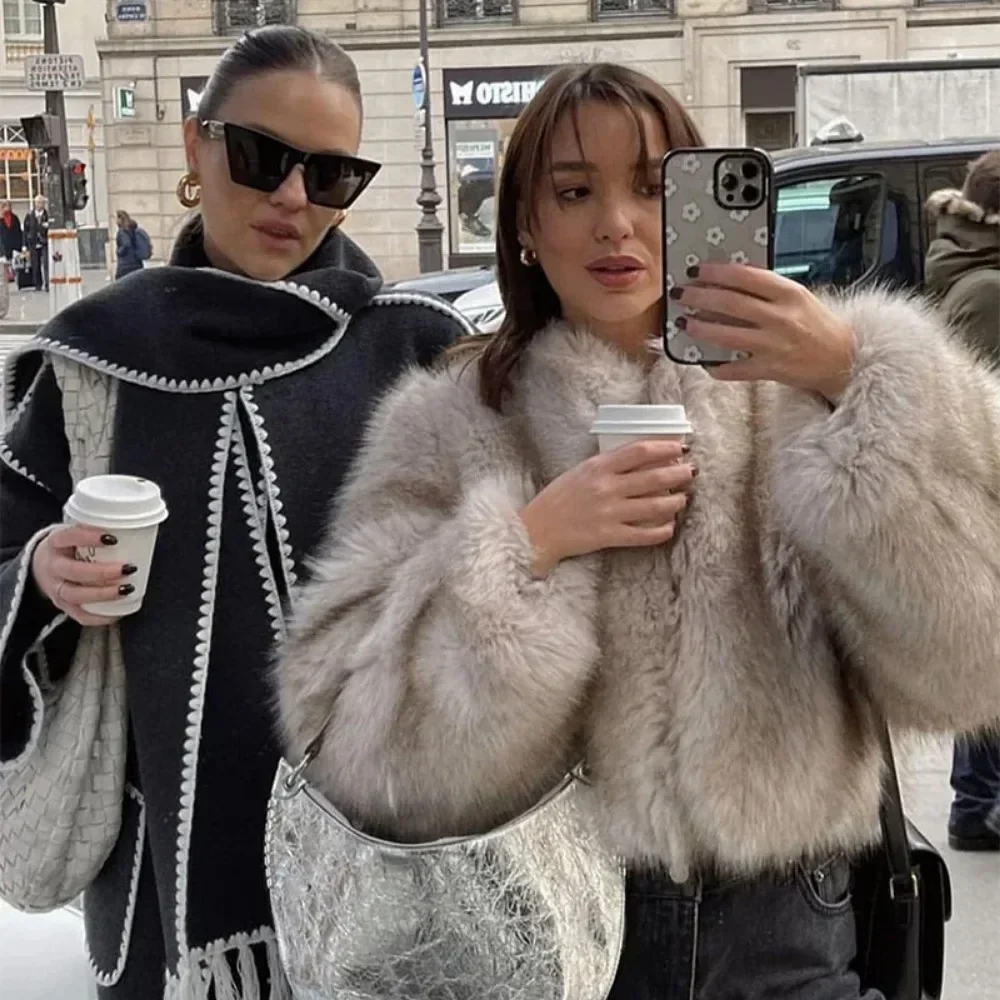 OFTBUY Faux Fur Jacket Women S - огляд і ціна Street Fashion Week