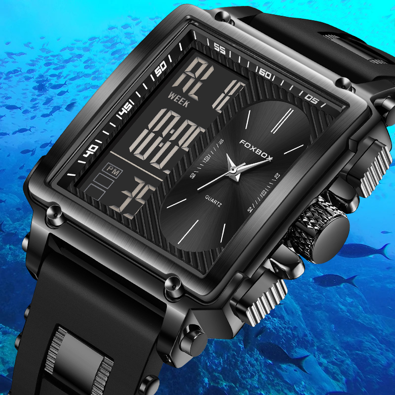 FOXBOX Electronic Man Watch Ou - огляд і ціна Street Fashion Week