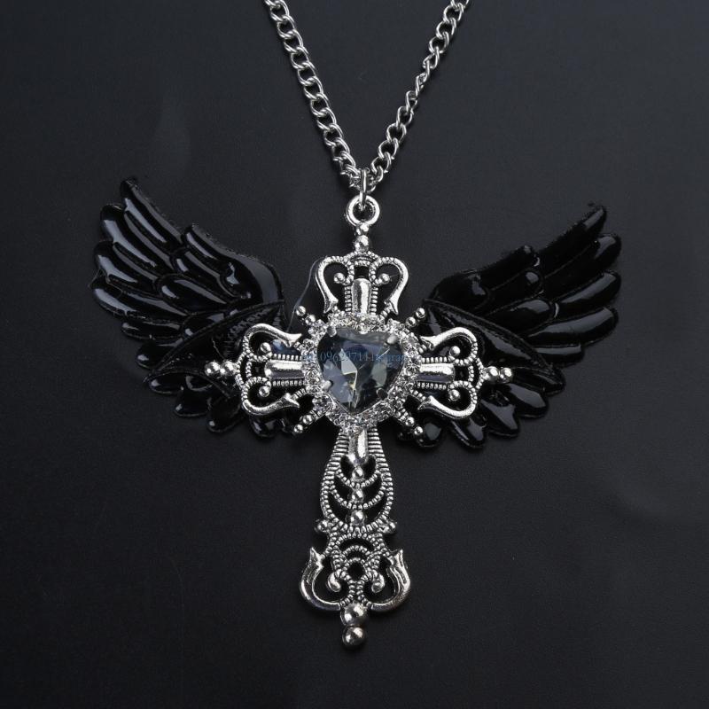 Cross-shape Necklace Punk Clav - огляд і ціна Street Fashion Reference