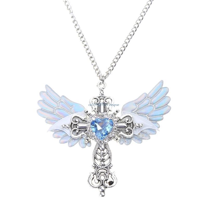 Cross-shape Necklace Punk Clav - огляд і ціна Street Fashion Reference