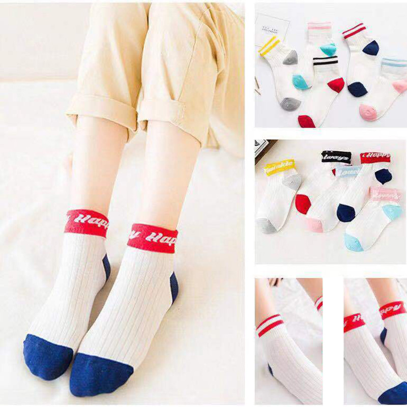 3Pairs Korean Cute Striped Cot - огляд і ціна Street Fashion Youtube