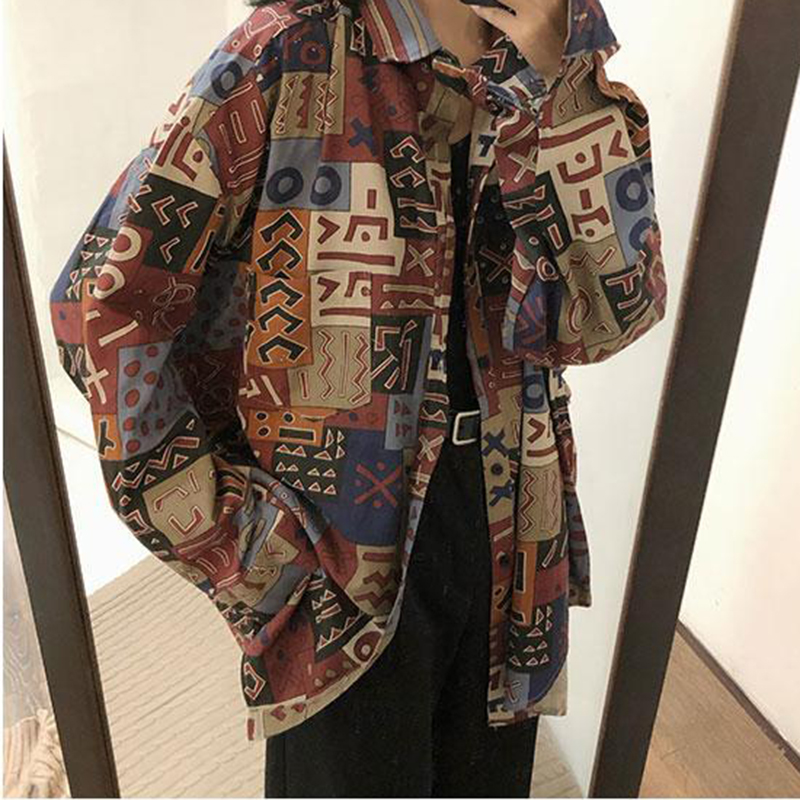 Vintage Harajuku Women Blouses - огляд і ціна Street Fashion Korea