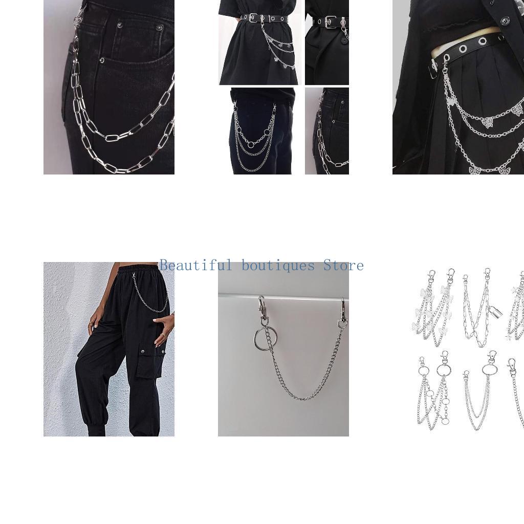 U4LF 6pcs Pants Chain Women Mu - огляд і ціна Street Fashion Reference