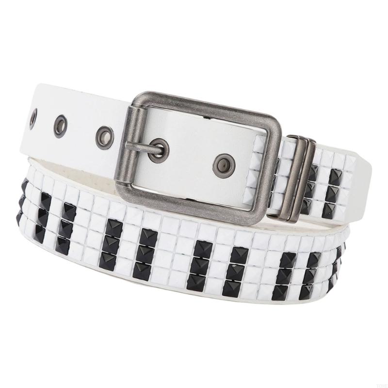 Piano Rivets Decorative Belt W - огляд і ціна Street Fashion Reference