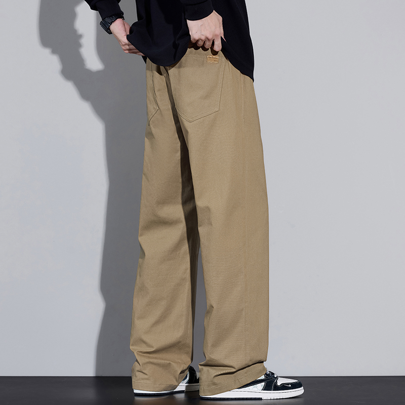 100% Cotton Men's Baggy Wide-l - огляд і ціна Street Fashion Korea