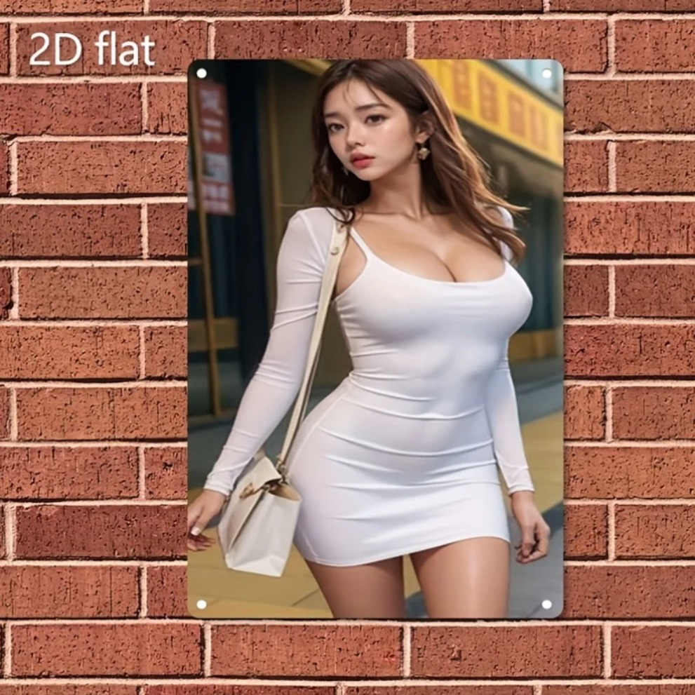 HD Metal Wall Art Asian Street - огляд і ціна Asian Street Fashion Girls