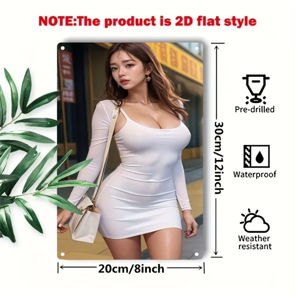 HD Metal Wall Art Asian Street - огляд і ціна Asian Street Fashion Girls