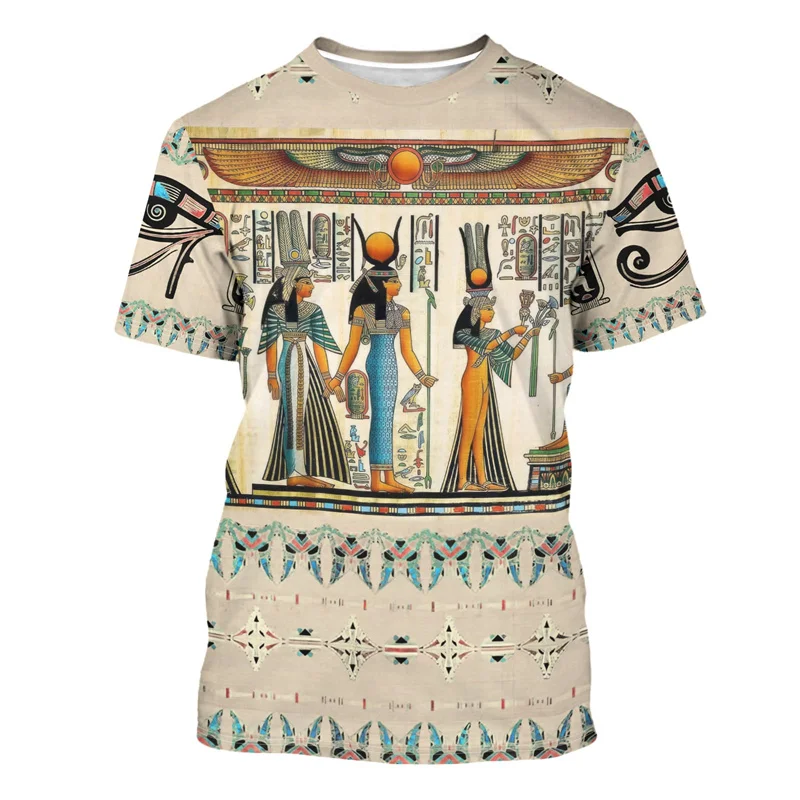 Summer 3D Print Ancient Egypt  - огляд і ціна Street Fashion Egypt