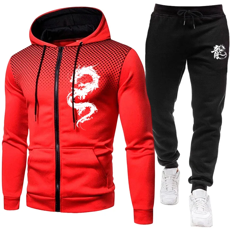 Men's Paris Dragon Pattern Fas - огляд і ціна Street Fashion Hoodie