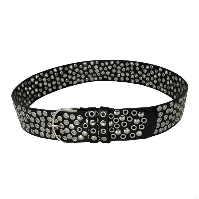 Punk Rivet Studded Belt with F - огляд і ціна Street Fashion Reference