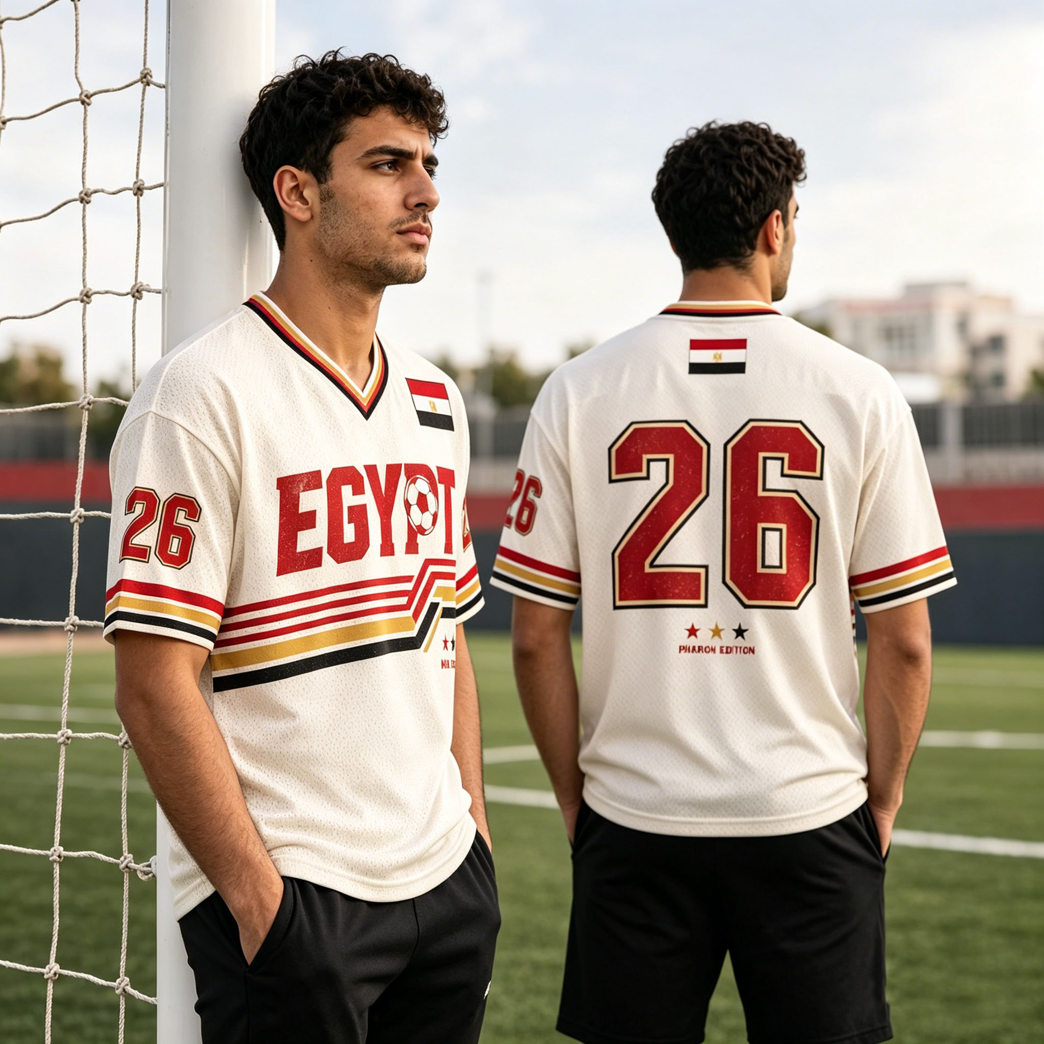2026 Egypt jersey retro V-neck - огляд і ціна Street Fashion Egypt