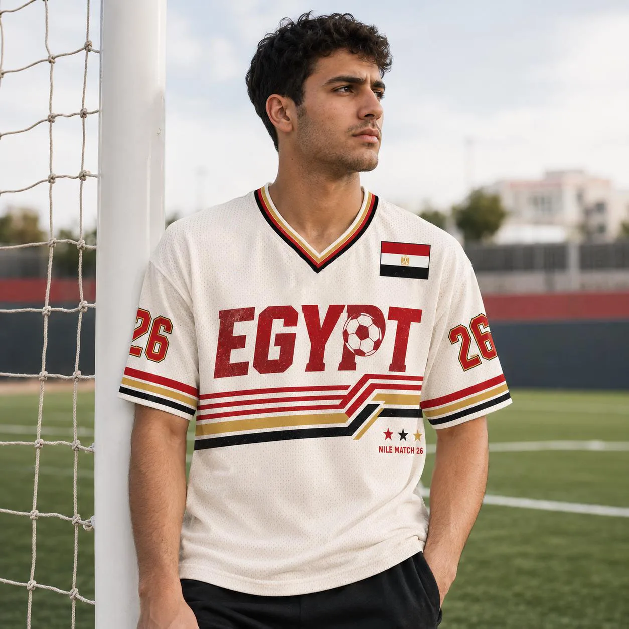 2026 Egypt jersey retro V-neck - огляд і ціна Street Fashion Egypt