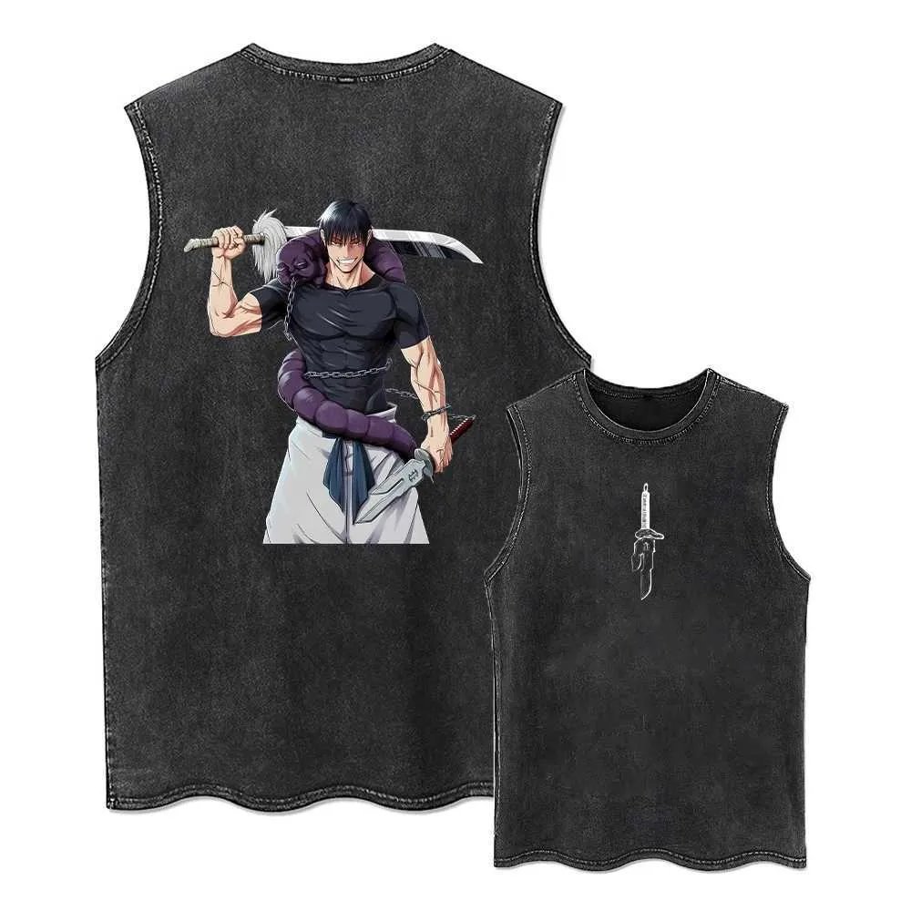 2026 Jujutsu Kaisen Summer Gym - огляд і ціна Street Fashion Vest