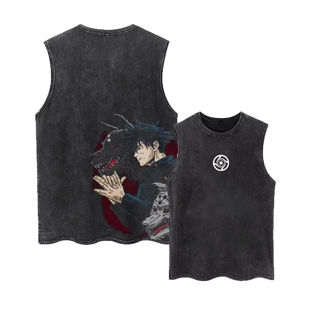 2026 Jujutsu Kaisen Summer Gym - огляд і ціна Street Fashion Vest